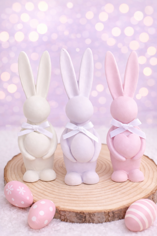 Gesso perfumado coelhos