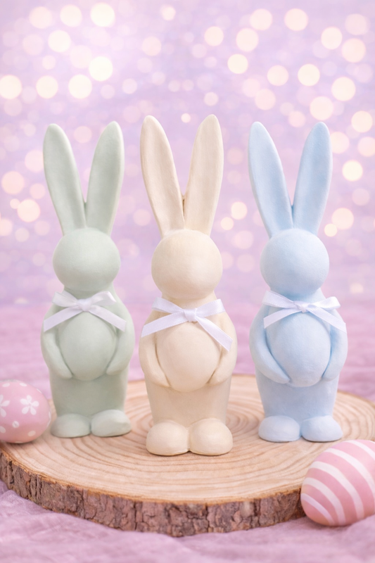 Gesso perfumado coelhos